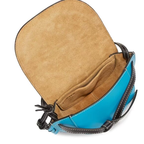 Loewe Mini Gate Floral Leather Saddle Bag - Picture 10 of 10